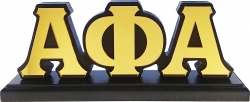 View Buying Options For The Alpha Phi Alpha Mirror Letters Desktop Piece