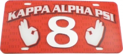 View Buying Options For The Kappa Alpha Psi Printed Line #8 License Plate