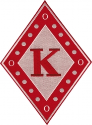 View Buying Options For The Kappa Alpha Psi Diamond Iron-On Patch