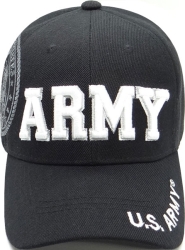 View Buying Options For The Army Block Text Shadow Mens Cap