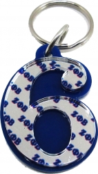 View Buying Options For The Zeta Phi Beta Line #6 Key Chain