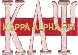 View Buying Options For The Kappa Alpha Psi Long Bar Iron-On Patch