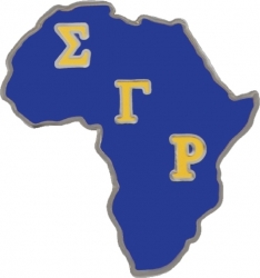 View Buying Options For The Sigma Gamma Rho Africa Shaped Lapel Pin