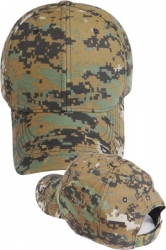 View Buying Options For The Plain Camouflage Curved Bill Mens Cap