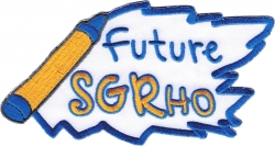 View Buying Options For The Sigma Gamma Rho Future SGRho Iron-On Patch