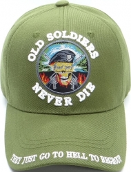 View Buying Options For The Old Soldiers Never Die Mens Cap