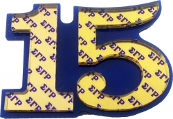 View Buying Options For The Sigma Gamma Rho Acrylic Line #15 Pin