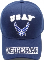 View Buying Options For The Air Force USAF Wings Veteran On Bill Mens Cap