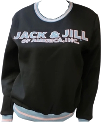 View Buying Options For The Buffalo Dallas Jack And Jill Of America Crewneck Kids Sweatshirt