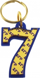 View Buying Options For The Sigma Gamma Rho Line #7 Key Chain