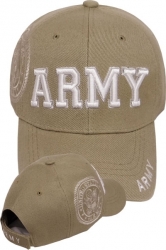 View Buying Options For The Army Block Text Shadow Mens Cap