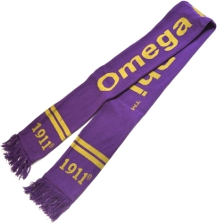 View Buying Options For The Omega Psi Phi Knit Scarf