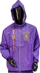 View Buying Options For The Buffalo Dallas Omega Psi Phi Hooded Windbreaker Line Jacket