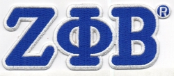 View Buying Options For The Zeta Phi Beta Connected Greek Letter Patch