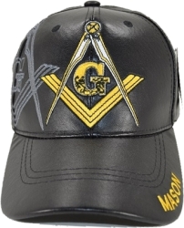 View Buying Options For The Mason Shadow Emblem PU Leather Mens Cap