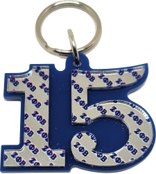 View Buying Options For The Zeta Phi Beta Line #15 Key Chain