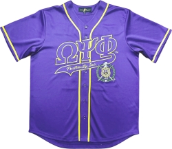 View Buying Options For The Legacy Tradition Omega Psi Phi S1 Baseball Jersey