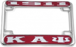 View Buying Options For The Kappa Alpha Psi 1911 Motorcycle License Plate Frame