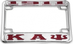 View Buying Options For The Kappa Alpha Psi 1911 Motorcycle License Plate Frame