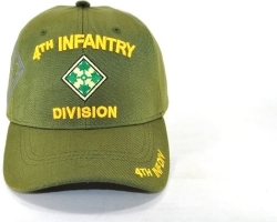 View Buying Options For The 4th Infantry Division C1263 Side Shadow Mens Cap