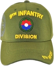 View Buying Options For The 9th Infantry Division C1266 Side Shadow Mens Cap