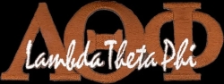 View Buying Options For The Lambda Theta Phi Signature Iron-On Patch