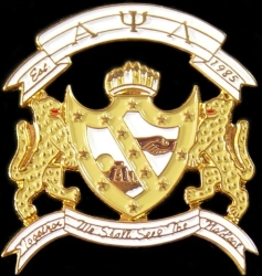 View Buying Options For The Alpha Psi Lambda Shield Lapel Pin