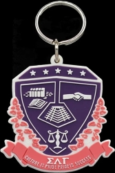 View Buying Options For The Sigma Lambda Gamma PVC Crest Key Chain