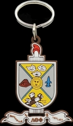 View Buying Options For The Lambda Theta Phi PVC Crest Key Chain