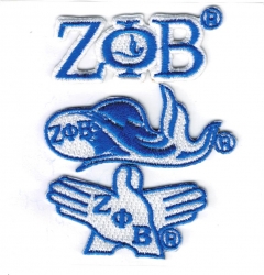 View Buying Options For The Zeta Phi Beta 3-Pack A Embroidered Stick-On Applique Patches