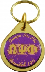 View Buying Options For The Omega Psi Phi Domed Key Chain