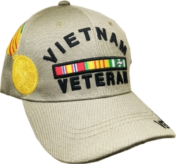 View Buying Options For The Vietnam Veteran Ribbons With Color Medal Mens Cap