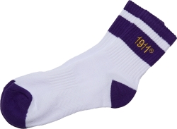 View Buying Options For The Omega Psi Phi Quarter Socks