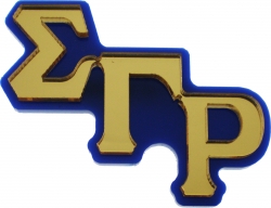 View Buying Options For The Sigma Gamma Rho Large Mirror Letter Pin