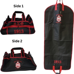 View Buying Options For The Buffalo Dallas Delta Sigma Theta 2 Piece Travel Bag Bundle