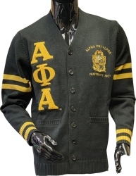 View Buying Options For The Buffalo Dallas Alpha Phi Alpha Chenille Varsity Cardigan