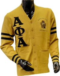 View Buying Options For The Buffalo Dallas Alpha Phi Alpha Chenille Varsity Cardigan