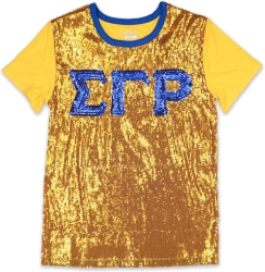 View Buying Options For The Big Boy Sigma Gamma Rho Divine 9 S4 Sequins Tee
