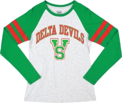 View Buying Options For The Big Boy Mississippi Valley State Delta Devils S5 Womens Long Sleeve Tee