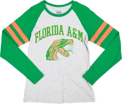 View Buying Options For The Big Boy Florida A&M Rattlers S5 Womens Long Sleeve Tee