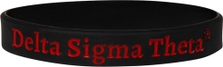 View Buying Options For The Delta Sigma Theta Solid Silicone Wristband [Pre-Pack]