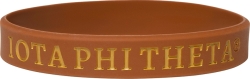 View Buying Options For The Iota Phi Theta Solid Silicone Wristband [Pre-Pack]