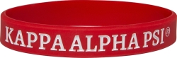 View Buying Options For The Kappa Alpha Psi Solid Silicone Wristband [Pre-Pack]