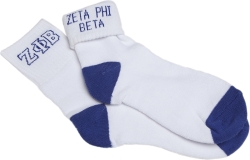 View Buying Options For The Zeta Phi Beta Ankle Socks