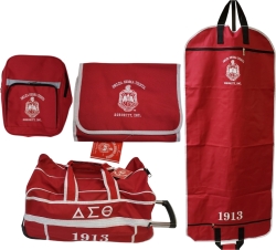 View Buying Options For The Buffalo Dallas Delta Sigma Theta 4 Piece Travel Bag Bundle