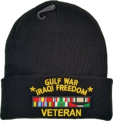 View Buying Options For The Gulf War Iraqi Freedom Veteran M042 Mens Beanie