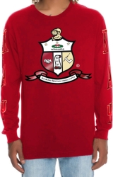 View Buying Options For The Big Boy Kappa Alpha Psi Divine 9 S1 Long Sleeve Tee