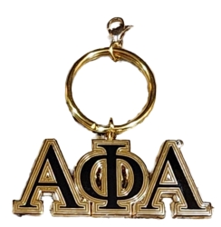 View Buying Options For The Alpha Phi Alpha Letter Keychain