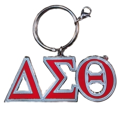 View Buying Options For The Delta Sigma Theta Letter Keychain