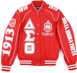 View Buying Options For The Big Boy Delta Sigma Theta Divine 9 S12 Racing Twill Jacket